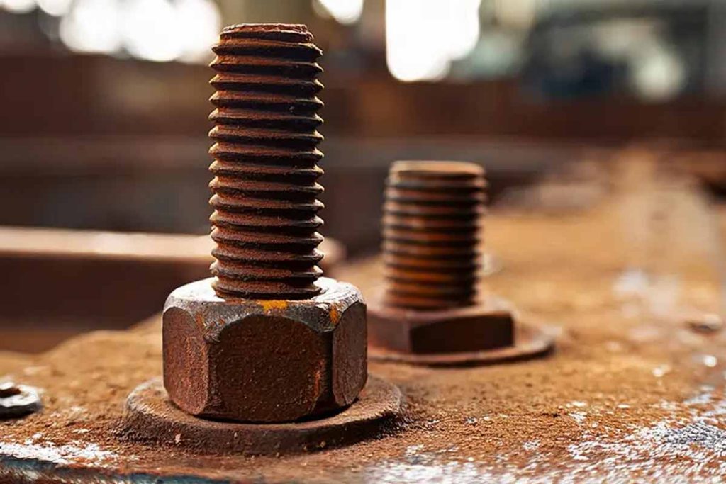 rusty bolts